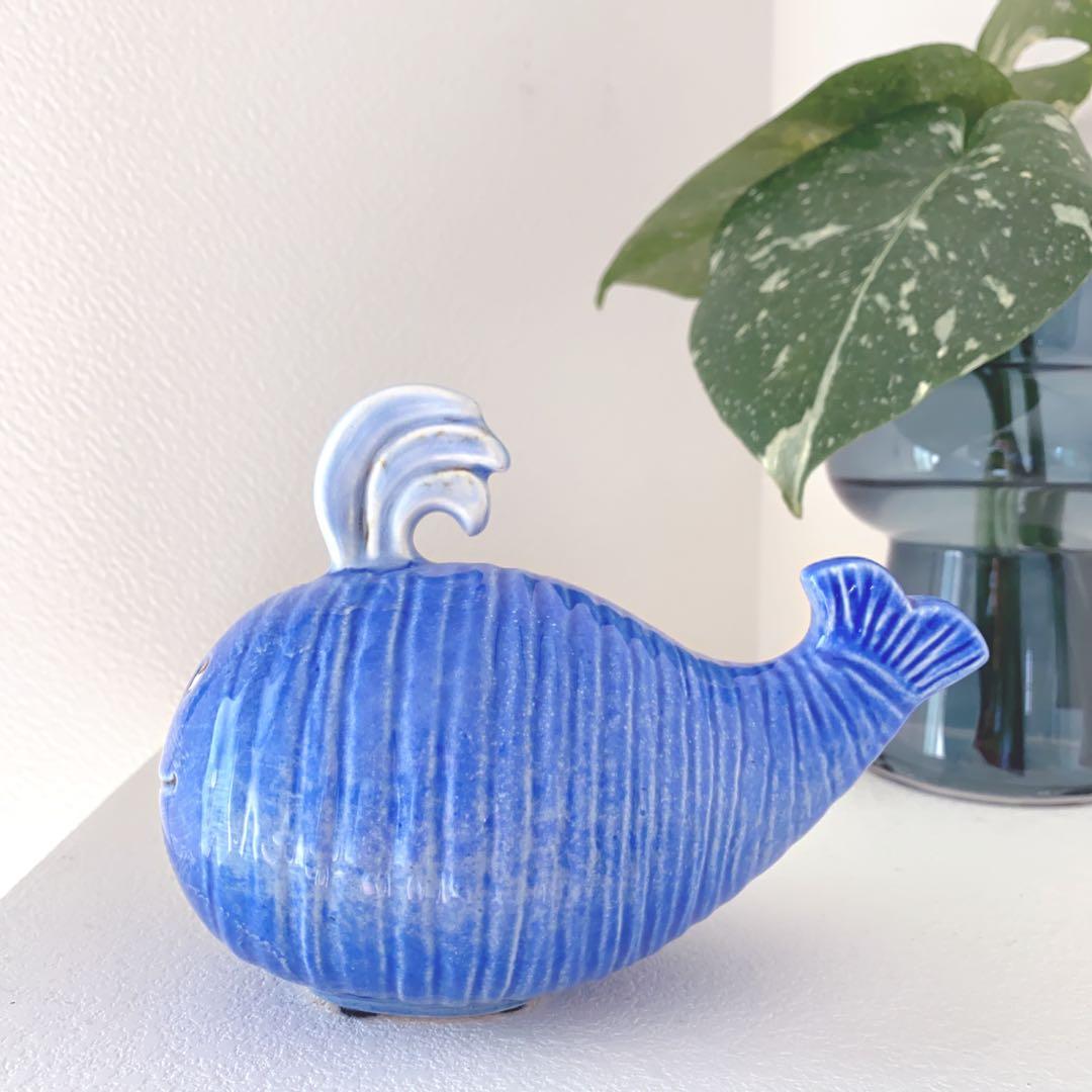 【新品　未使用】Lisa Larson リサラーソン　青い海のヨナ