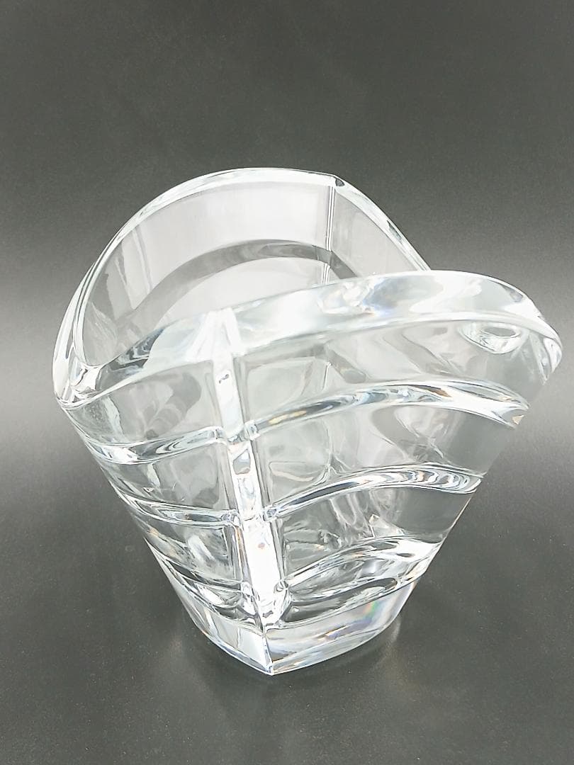 バカラ ウェーブボウル クリスタル