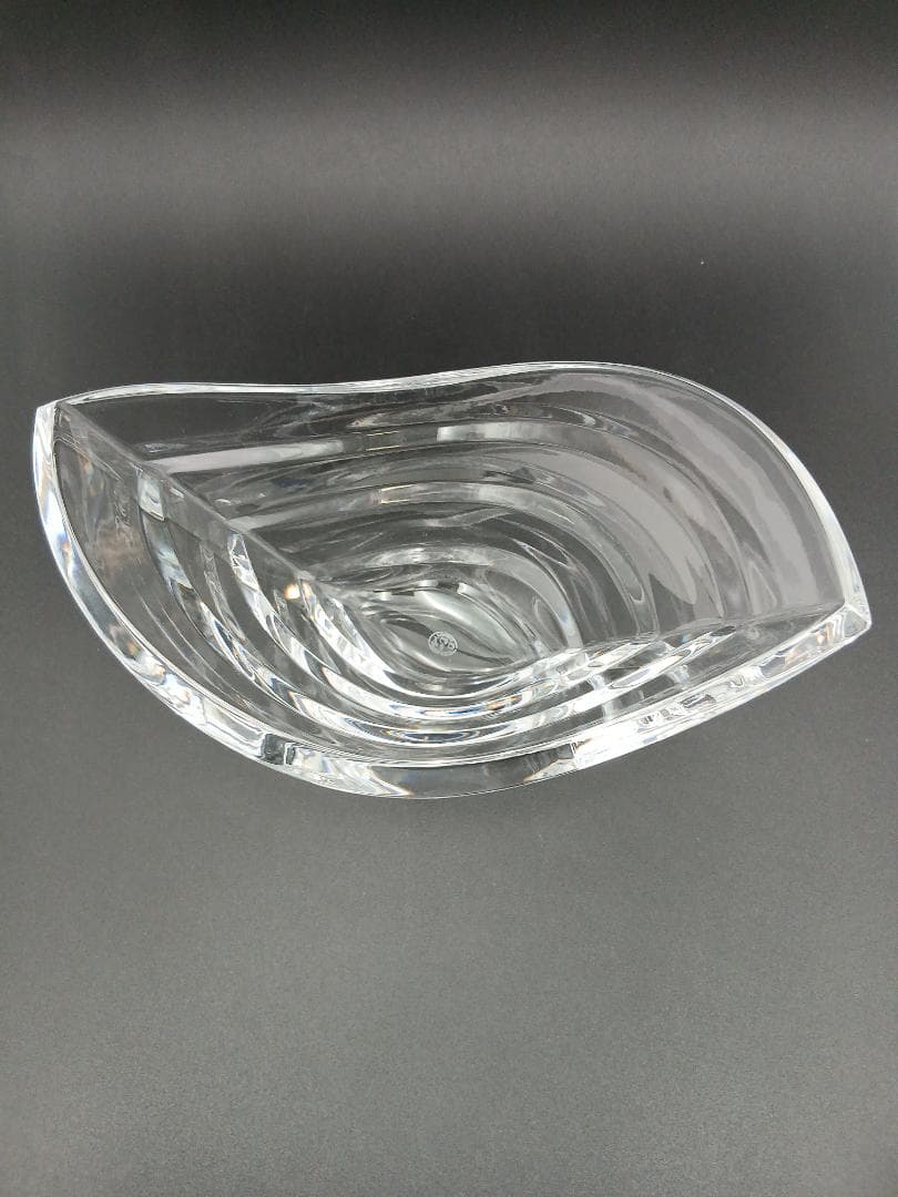 バカラ ウェーブボウル クリスタル