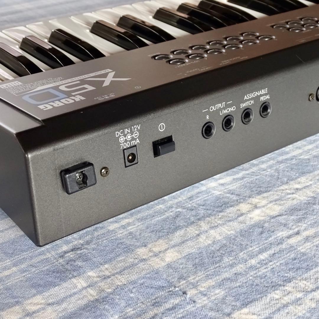 ほぼ美品】KORG コルグ X5D ソフトケース ボーナスディスク付属 - メルカリ