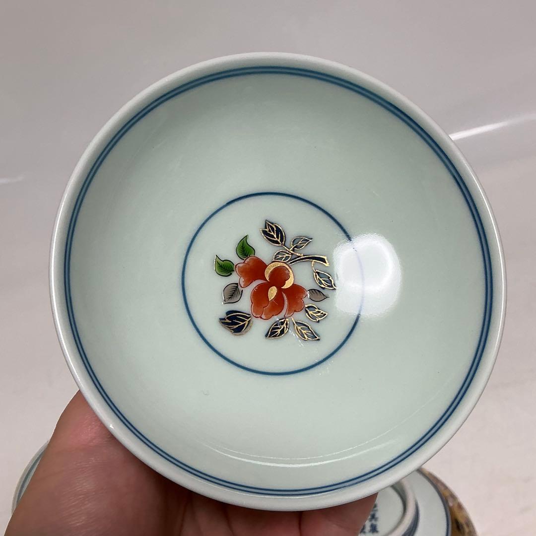 其泉窯　昭和年製　極錦金彩古伊万里　蓋付き丼ぶり　蓋物　賞美堂　日肥 セット