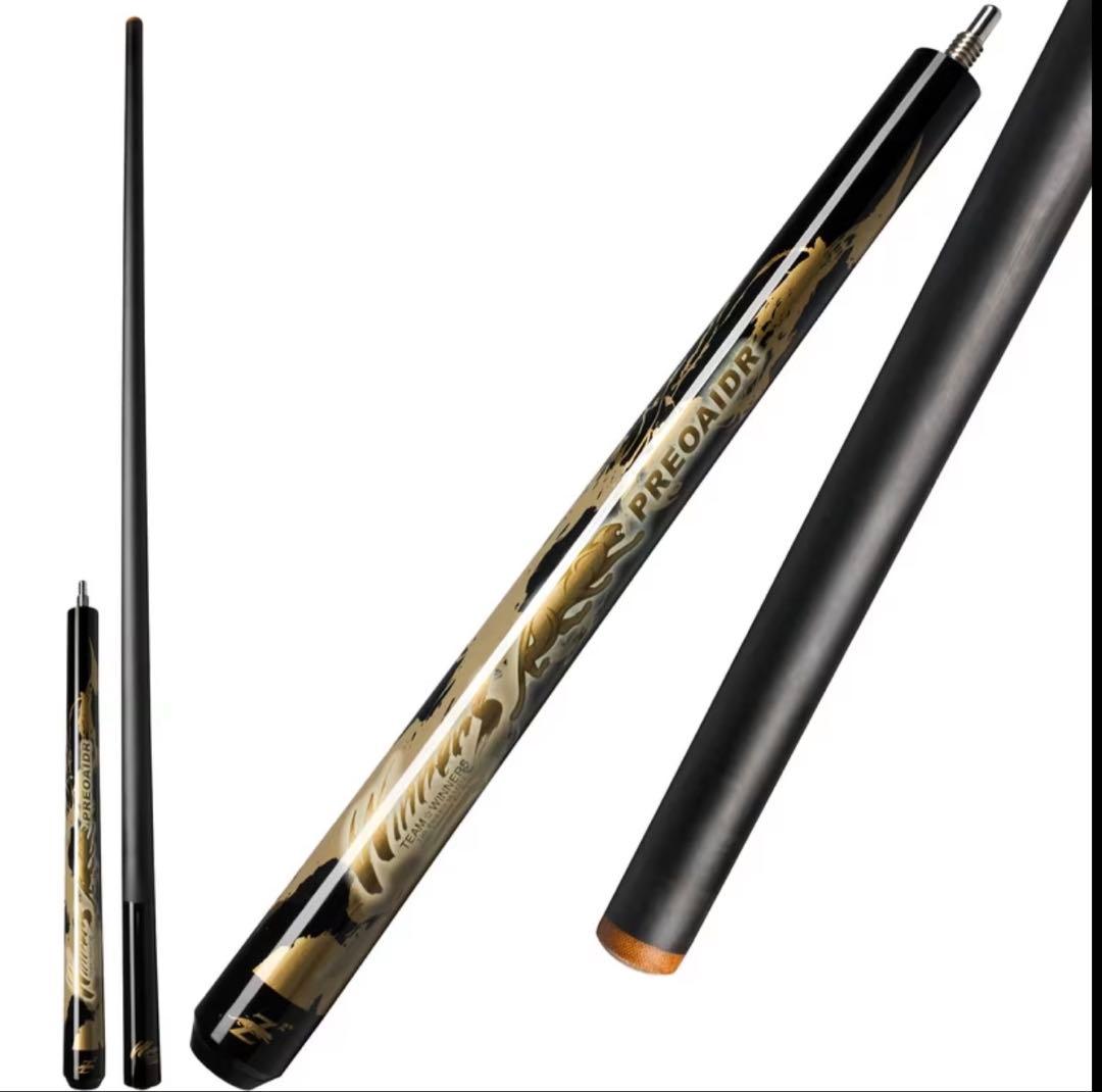 人気！PREOAIDR ジャンプキュー、カーボンファイバーシャフト、13mm