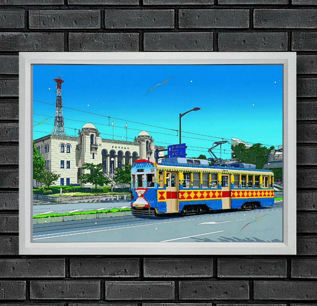 鈴木英人・豊橋・終わりなき日々【A4サイズ写真ポスターフレーム付き全４点セット】