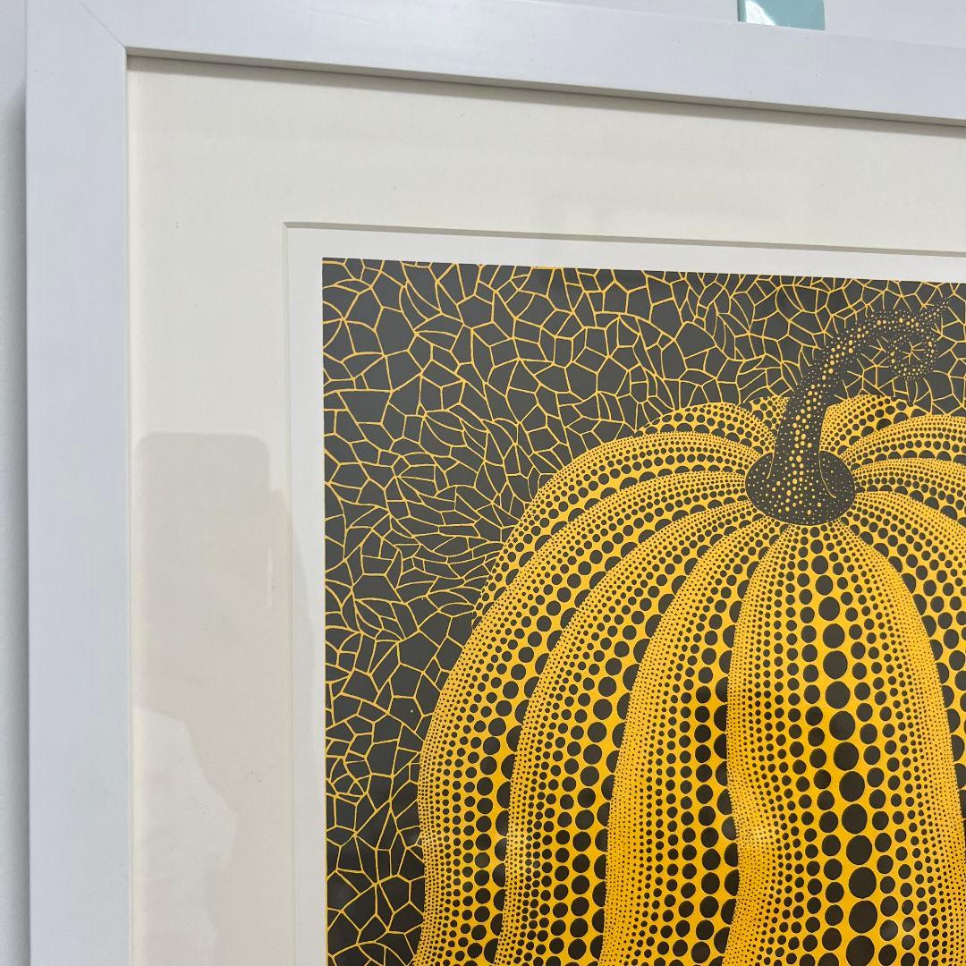 草間彌生　シルクスクリーン　サイン　限定２００　《かぼちゃ 2000 (黄)》