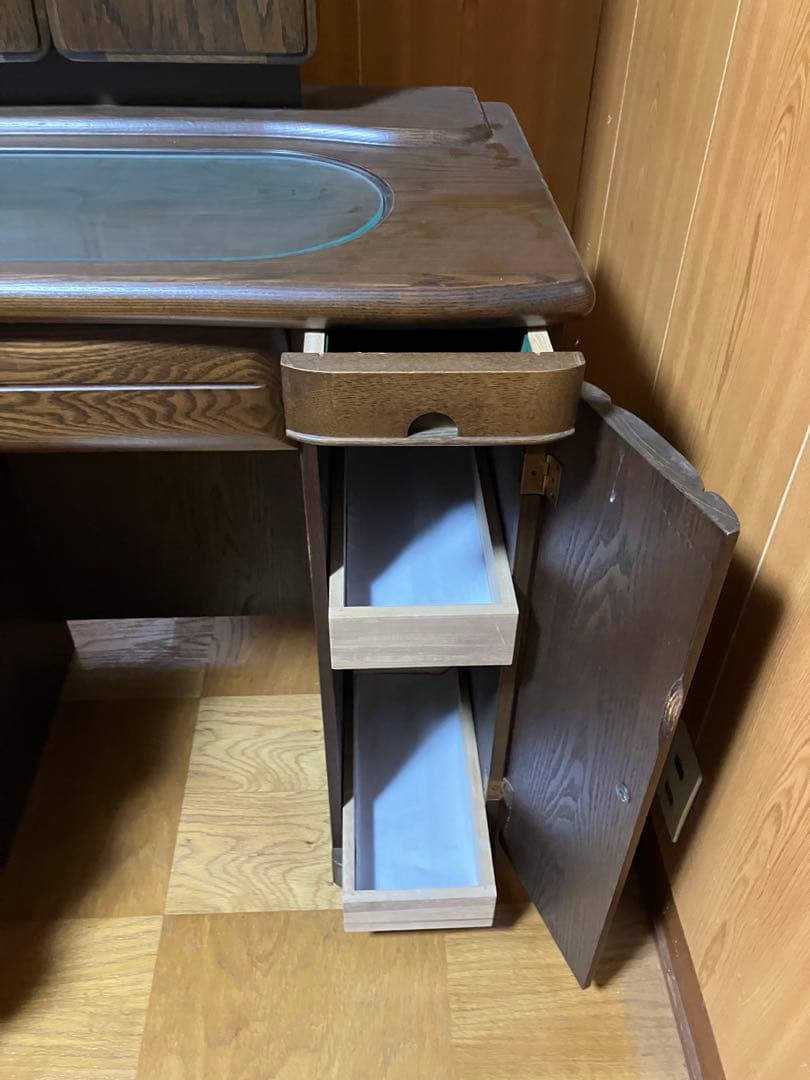 【稀少】三面鏡付き鏡台　ドレッサーのみ（椅子別売）