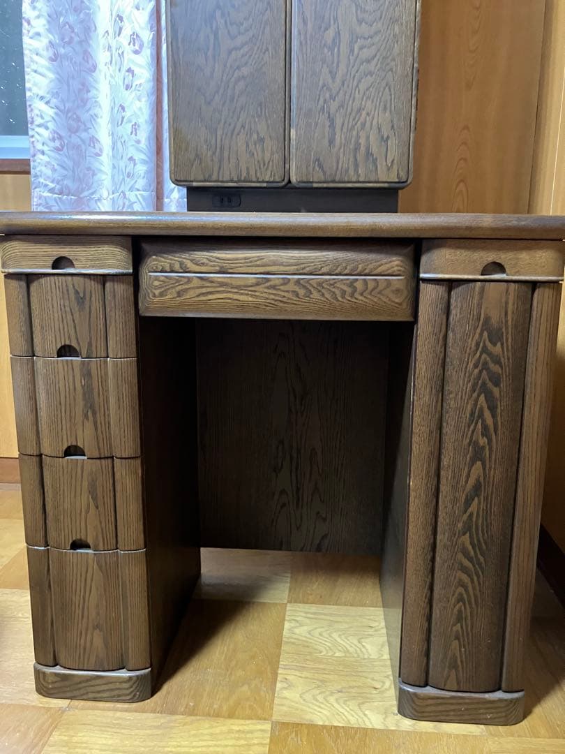 【稀少】三面鏡付き鏡台　ドレッサーのみ（椅子別売）