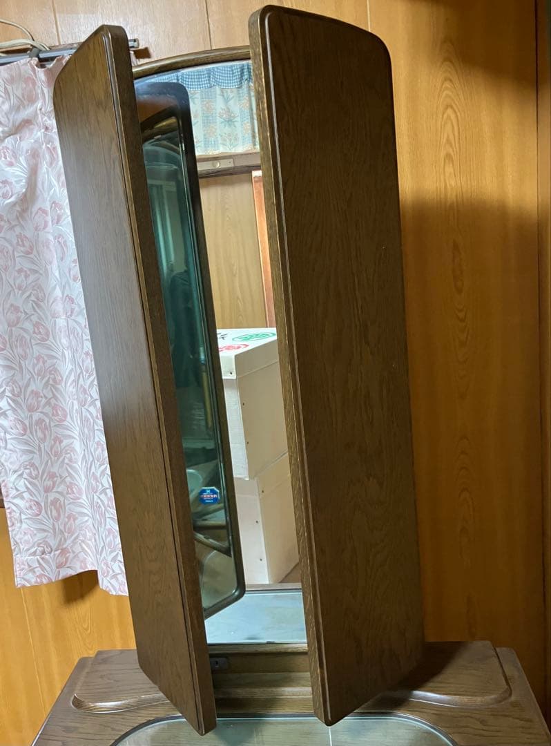 【稀少】三面鏡付き鏡台　ドレッサーのみ（椅子別売）