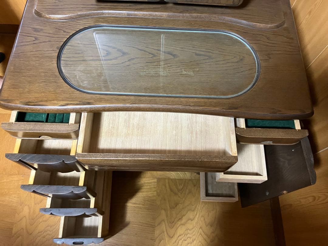 【稀少】三面鏡付き鏡台　ドレッサーのみ（椅子別売）