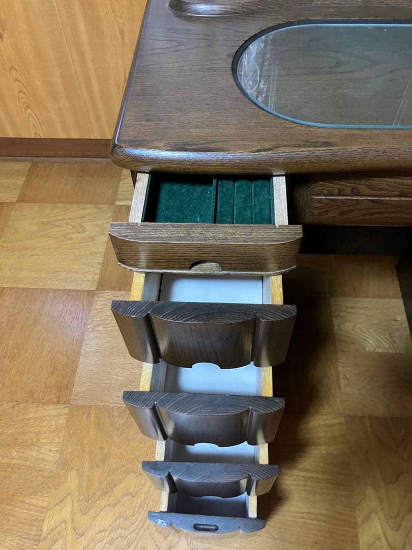 【稀少】三面鏡付き鏡台　ドレッサーのみ（椅子別売）