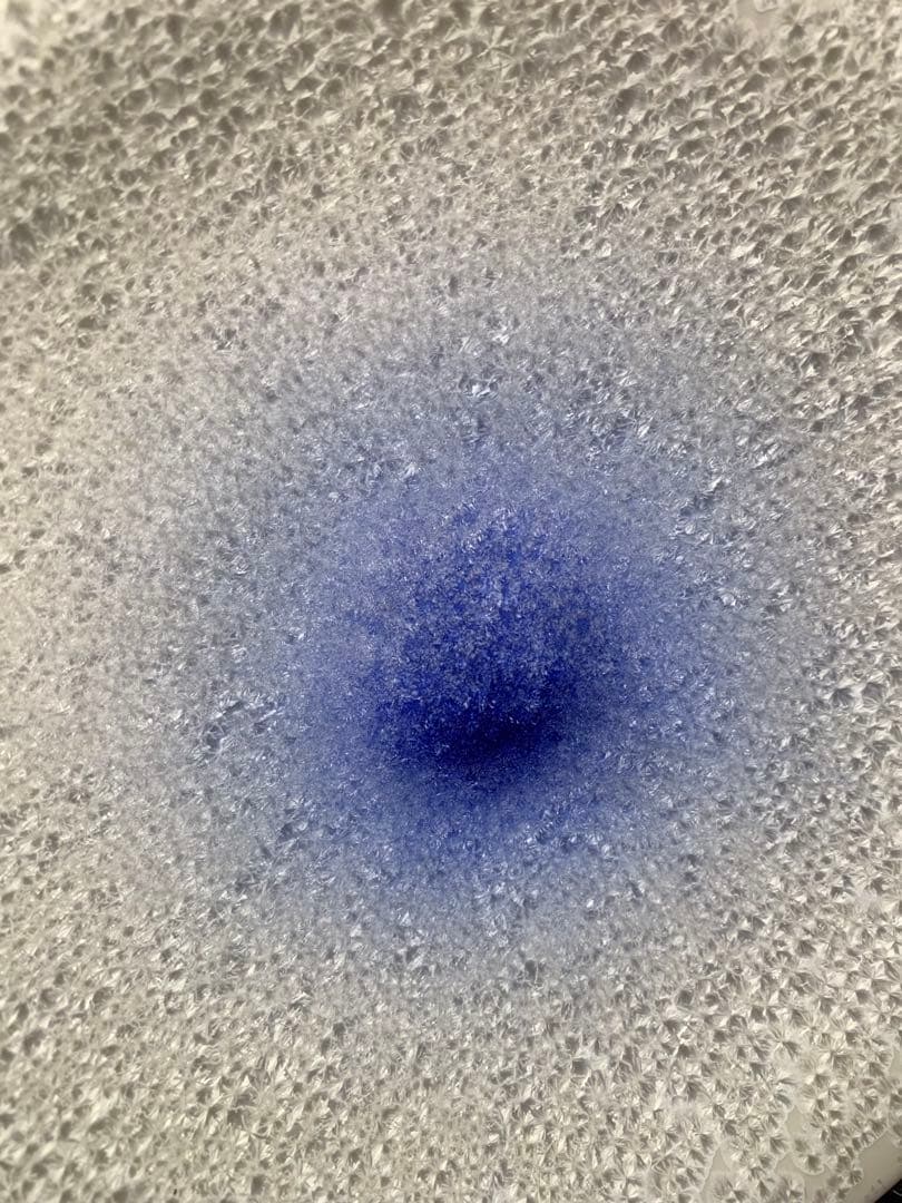 名工 馬場真右エ門 藍染水滴 藍染水滴 台皿 有田焼 真右ェ門窯 6枚