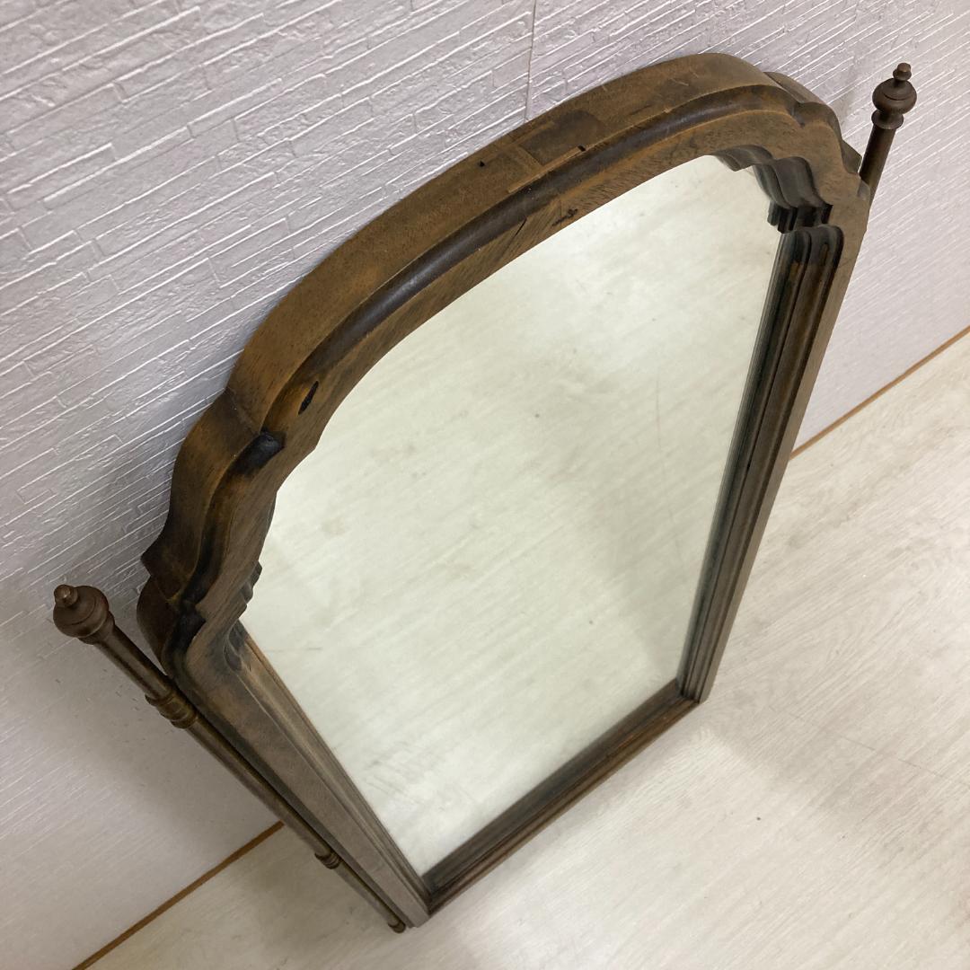 アンティーク調　クラシック　ウォールミラー　壁掛け　鏡