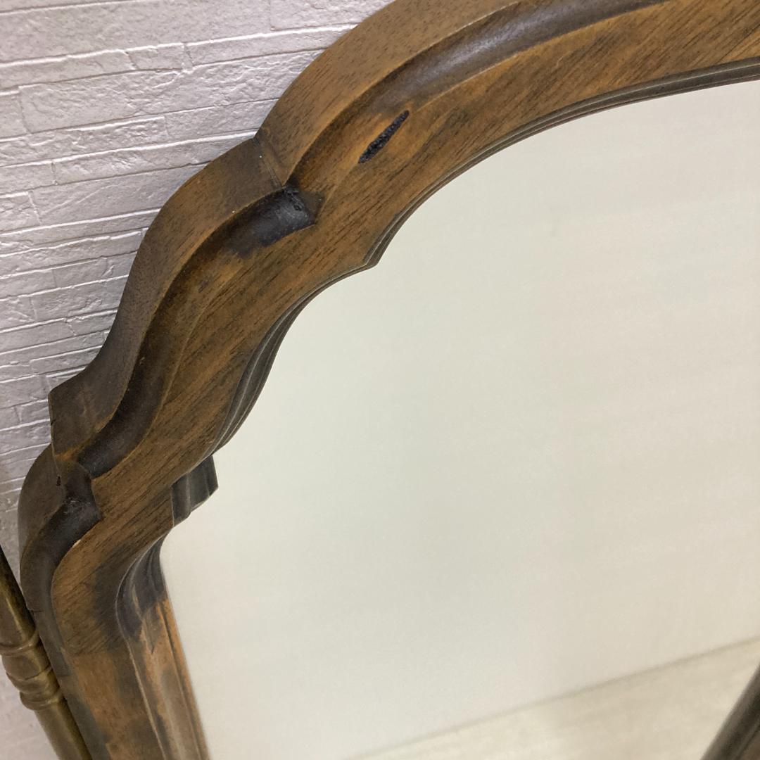 アンティーク調　クラシック　ウォールミラー　壁掛け　鏡