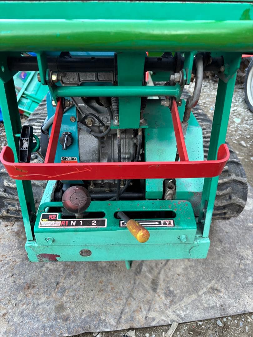 筑水キャニコムクローラー運搬車 BC40 4.2馬力 手動ダンプ積載400kg