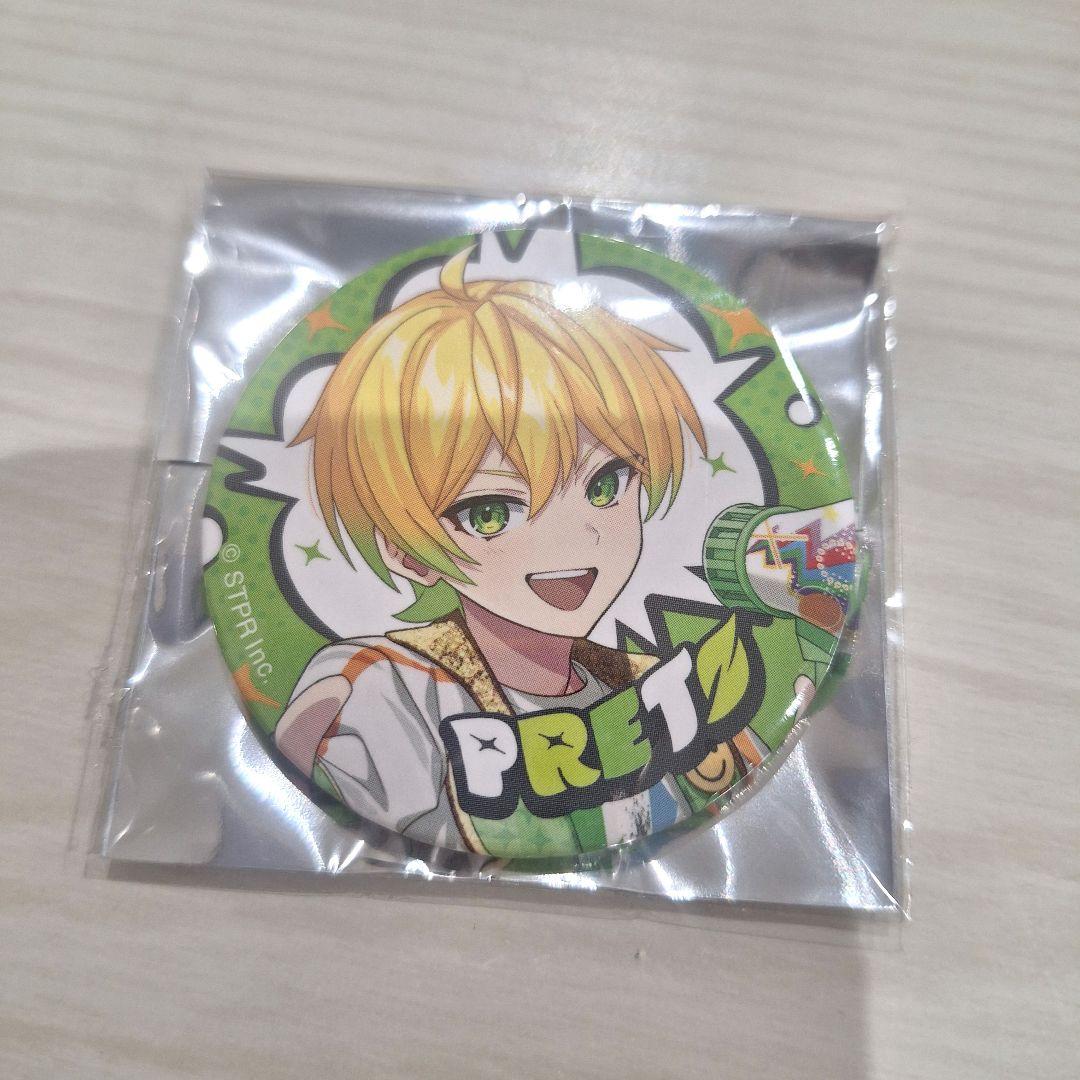 アンプタックカラーズ ぷりっつ 等身 缶バッジ レインボーロード中77