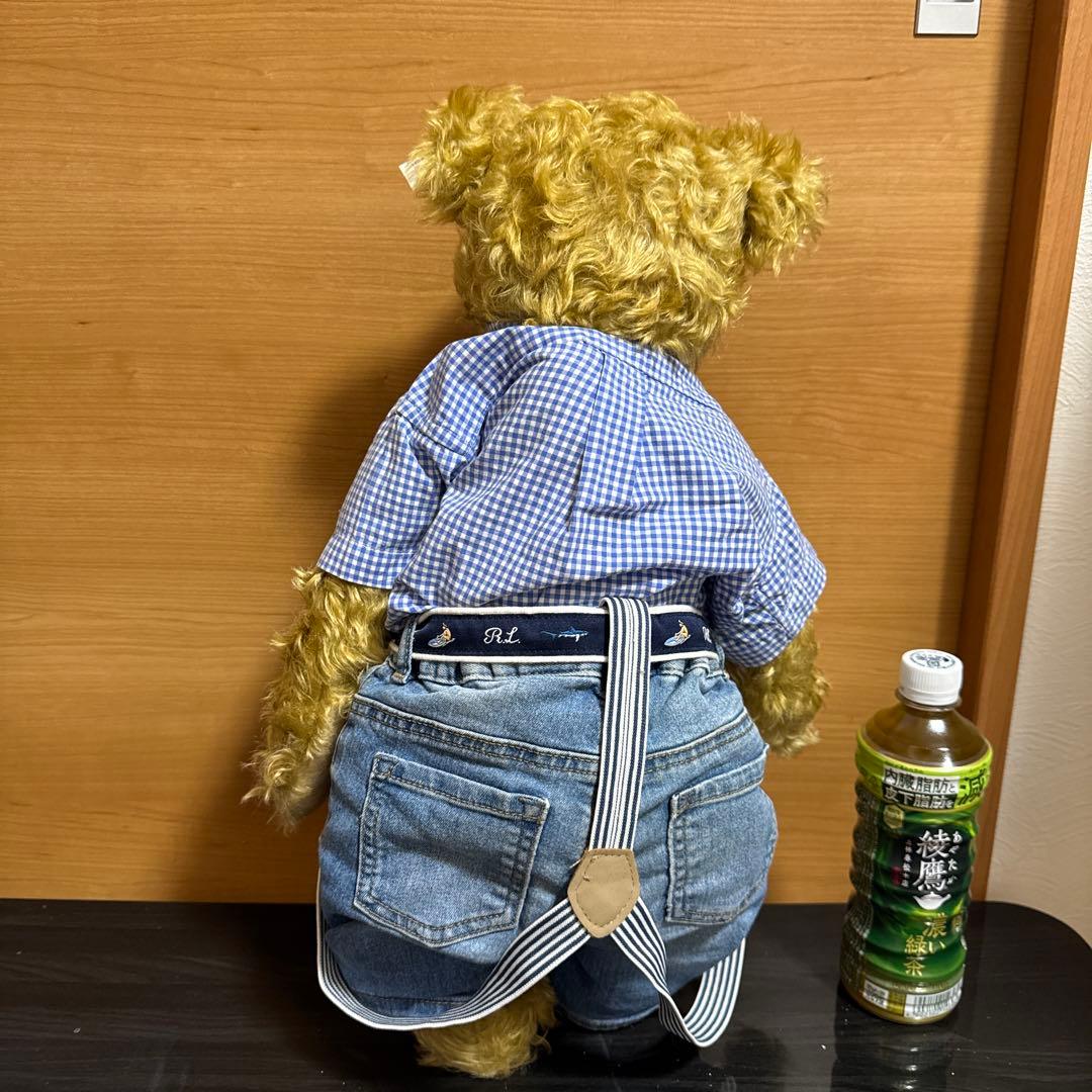 Steiff×Ralph Lauren ぬいぐるみ チェック柄シャツ