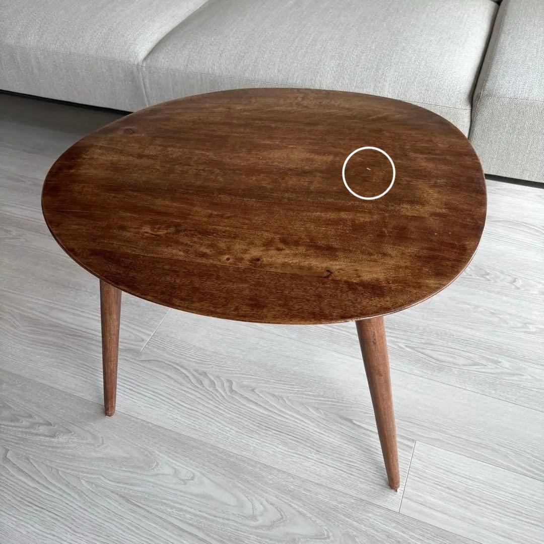 ZARA ベベル　ウッドテーブル　中