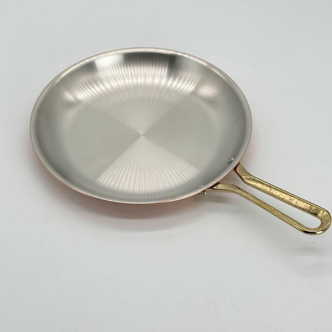 新品 新光金属 純銅フライパン 22cm プレイクッキング 浅型 PL-1813