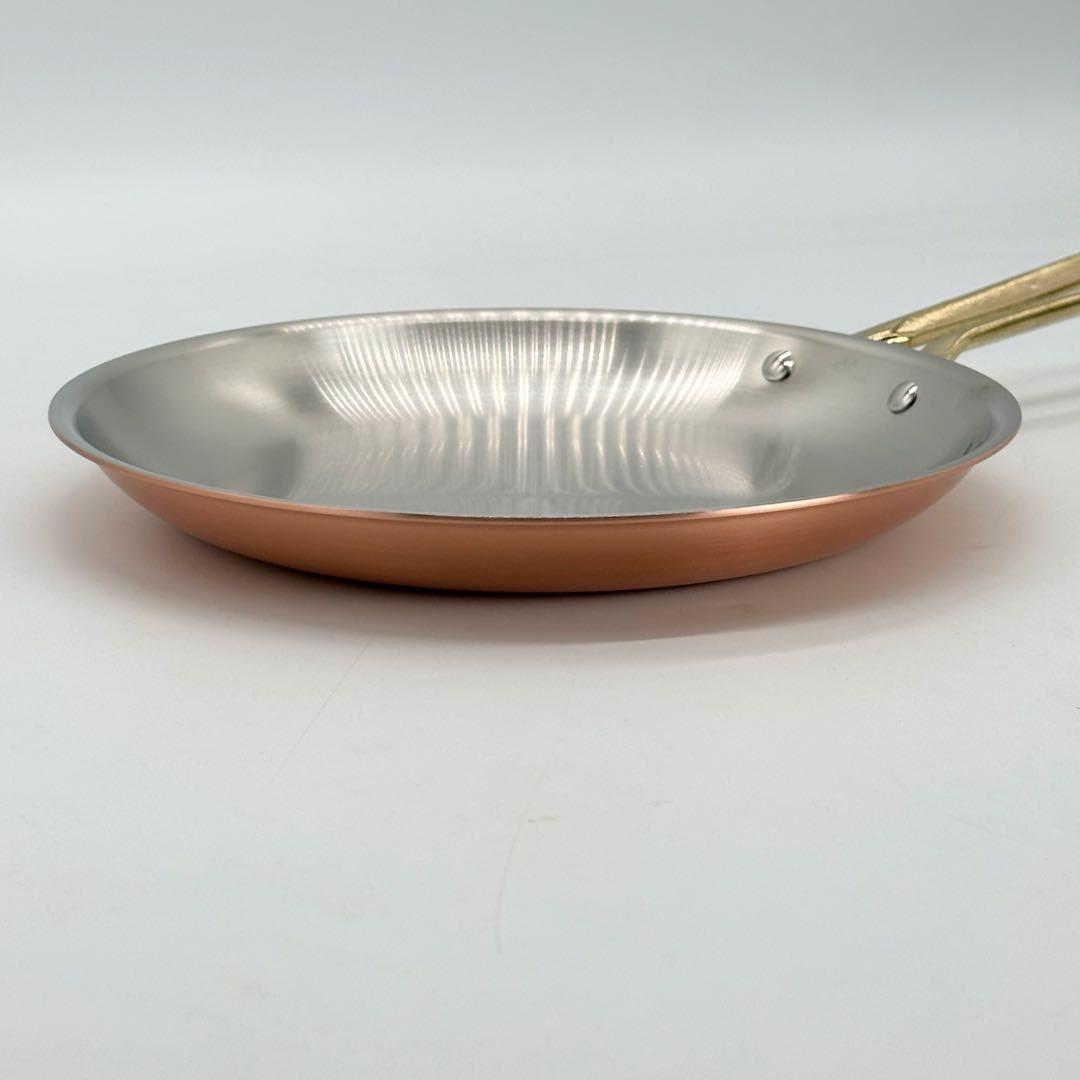 新品 新光金属 純銅フライパン 22cm プレイクッキング 浅型 PL-1813