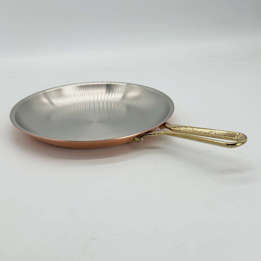 新品 新光金属 純銅フライパン 22cm プレイクッキング 浅型 PL-1813