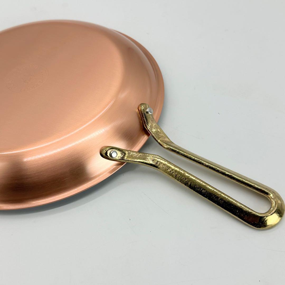 新品 新光金属 純銅フライパン 22cm プレイクッキング 浅型 PL-1813