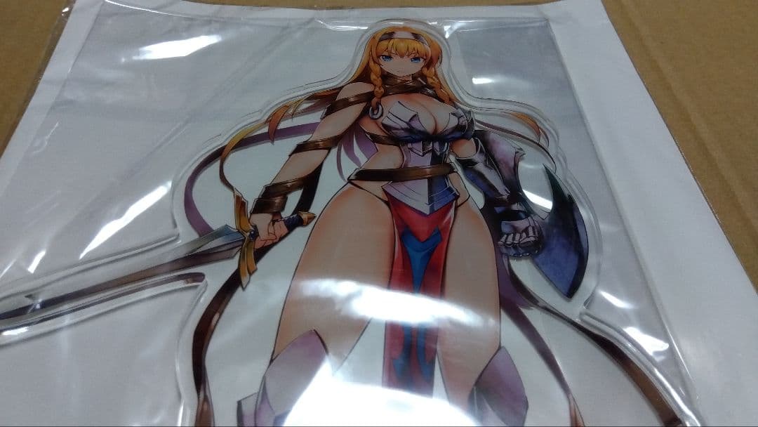 クイーンズブレイド　レイナ　BIGアクリルスタンド
