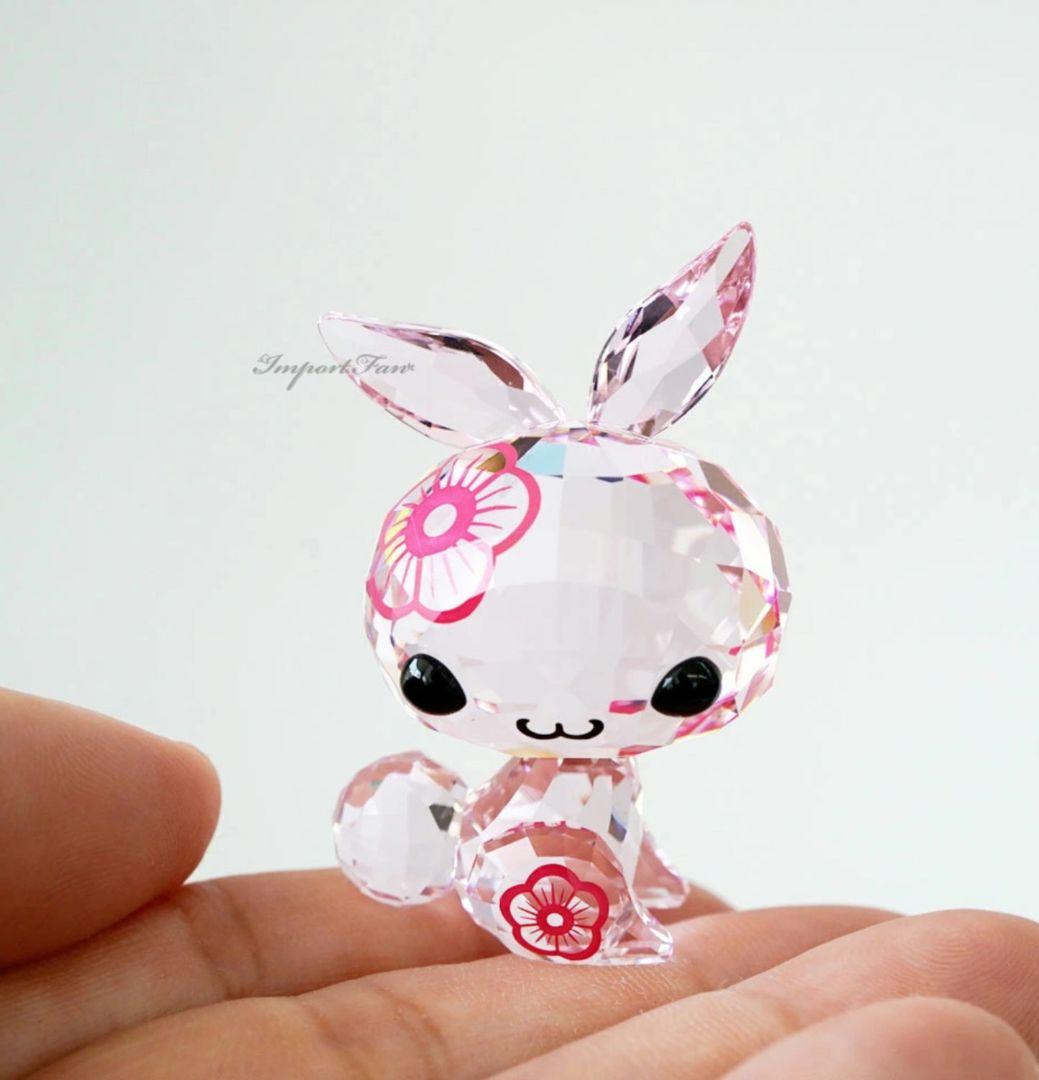 スワロフスキー　うさぎ　干支　卯年　置物