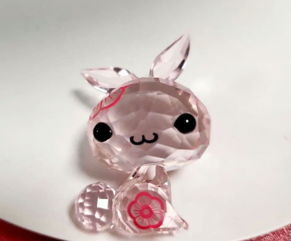 スワロフスキー　うさぎ　干支　卯年　置物