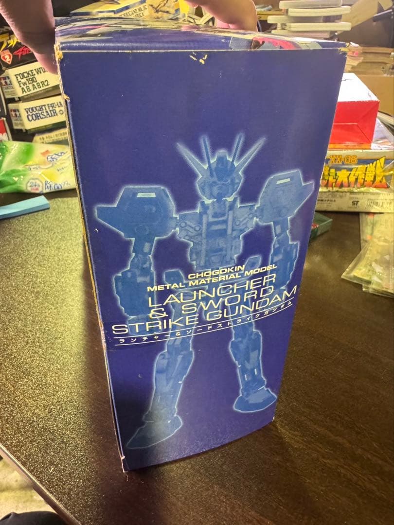 s996 超合金メタルマテリアルモデル ランチャー&ソードストライクガンダム