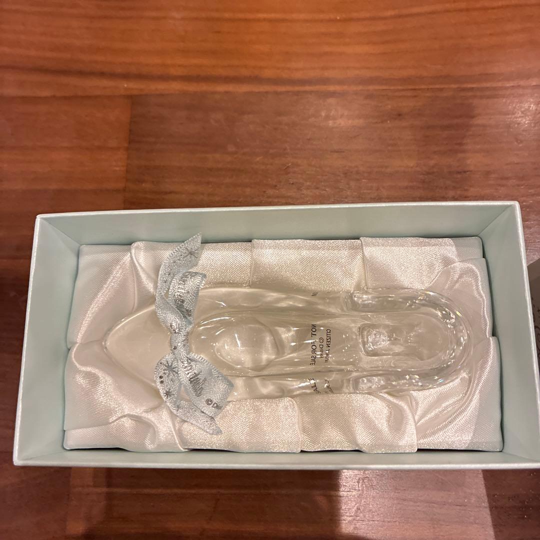 ディズニーシンデレラ ガラスの靴 透明　シチズンジュエリー限定品　オブジェ