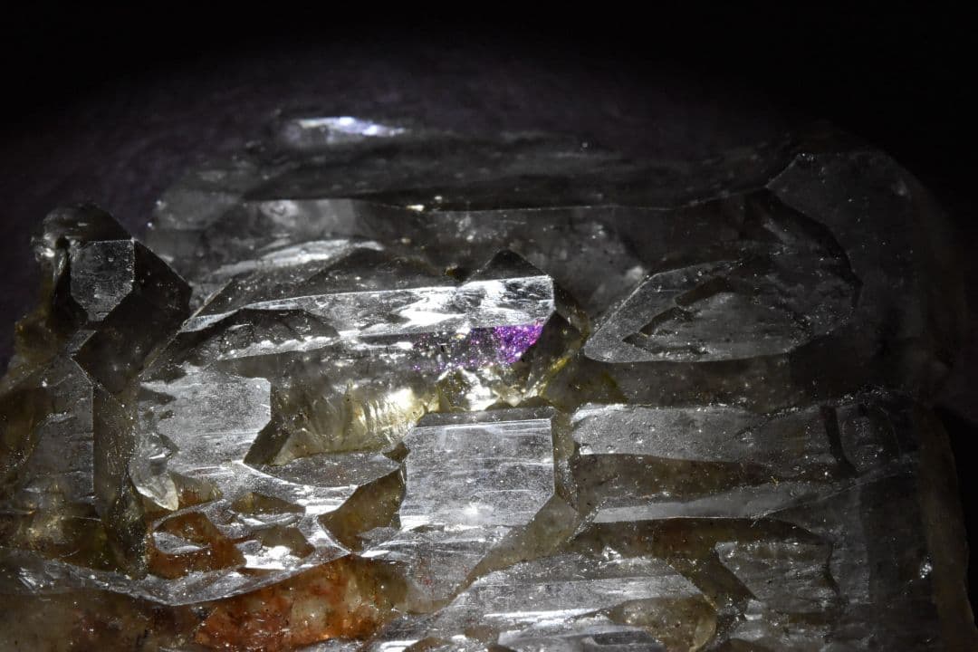 インド タミル・ナードゥ カルール産 ピンクファイヤークォーツ ジャガレータイプ