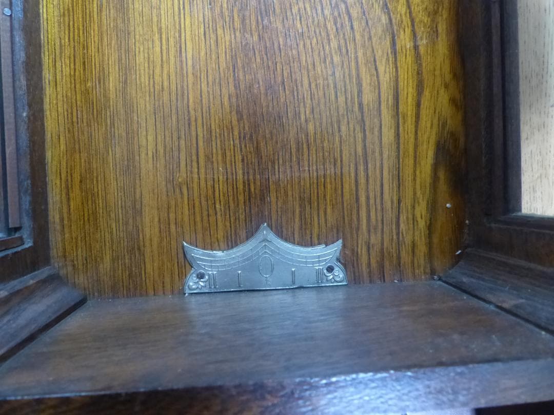 ユンハンス　スリゲル型　柱時計　オーバーフォール済