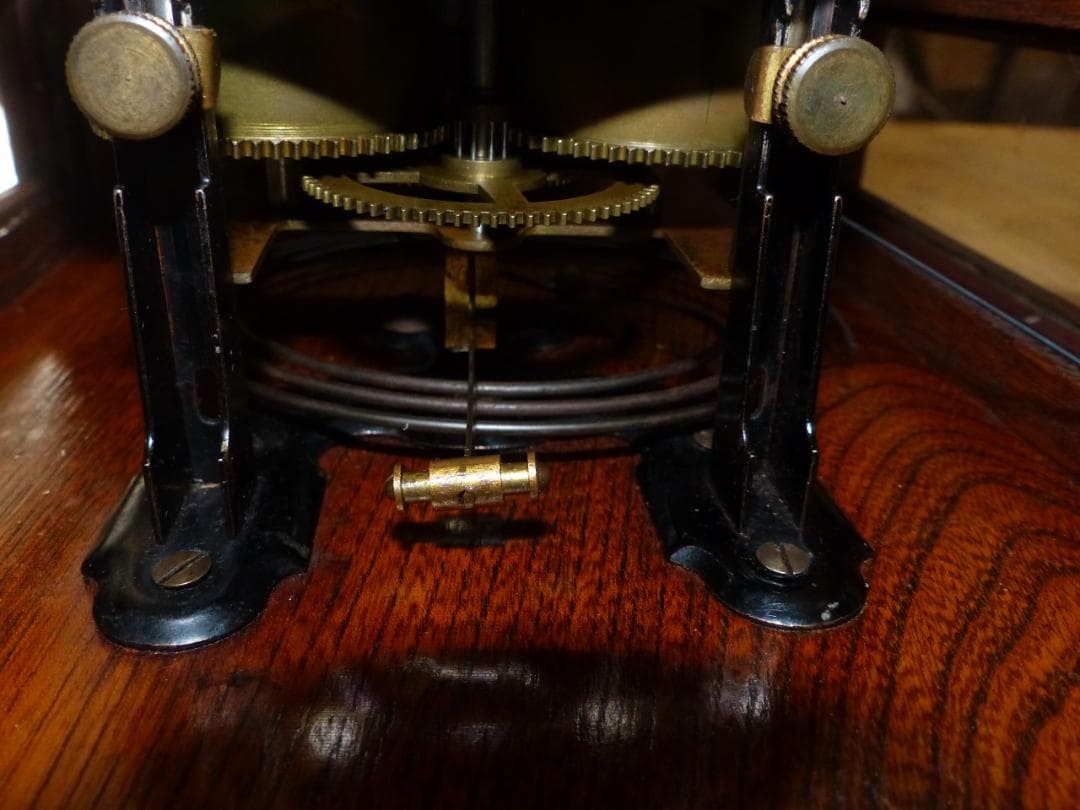 ユンハンス　スリゲル型　柱時計　オーバーフォール済