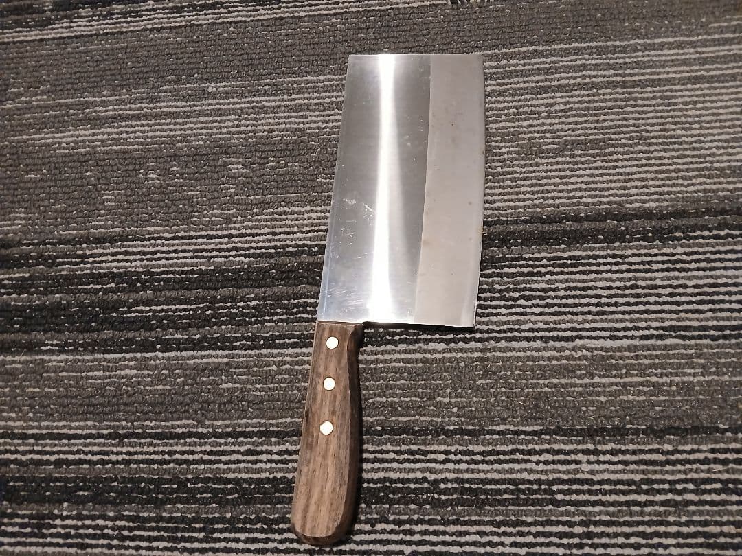 中華包丁 堺一文字光秀木製ハンドル