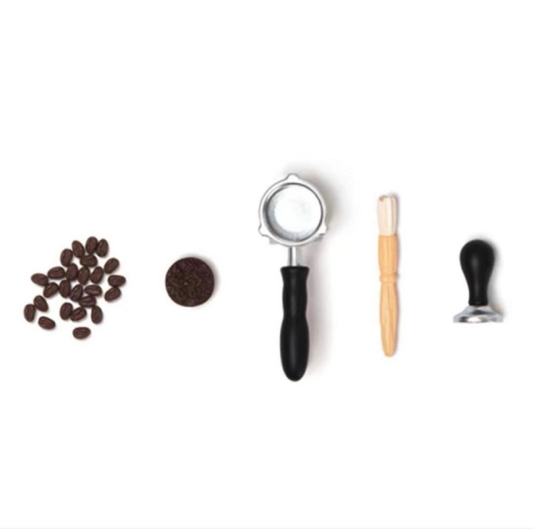 ミニチュア コーヒーマシン エスプレッソマシン チェリーレッド ドール