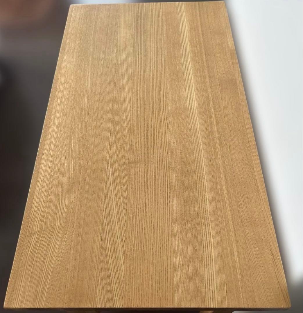 ひろ☆無印良品 タモ材 パーソナルデスク