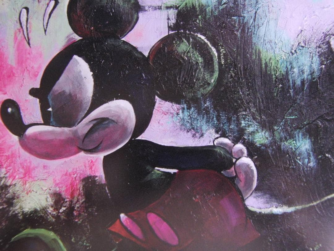 ガイ・ヴァシロヴィッチ、【MICKEY 2】、希少な額装用画集より、状態良好