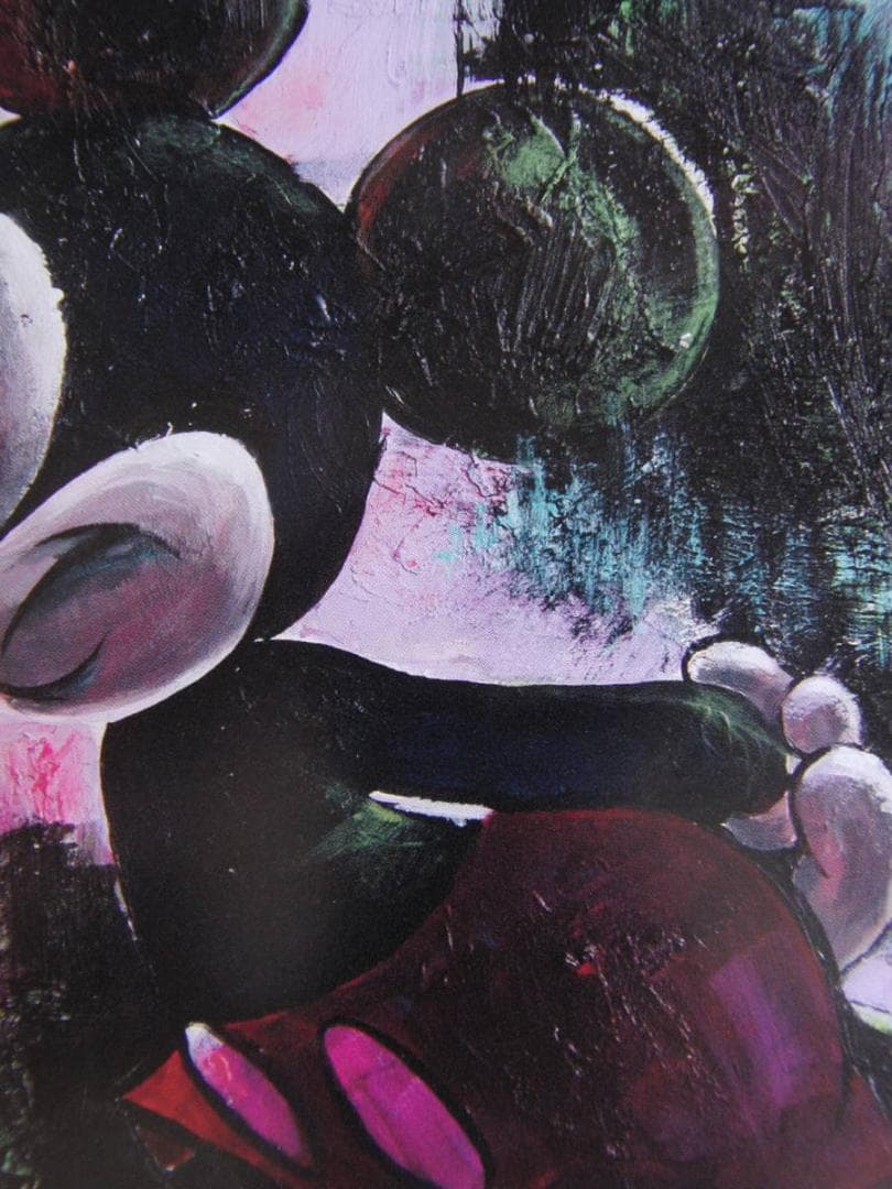 ガイ・ヴァシロヴィッチ、【MICKEY 2】、希少な額装用画集より、状態良好