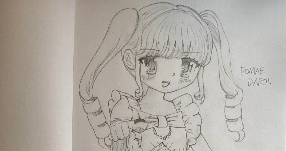 ♡ご依頼　リクエスト　スケブ　絵　イラスト　原画　色紙