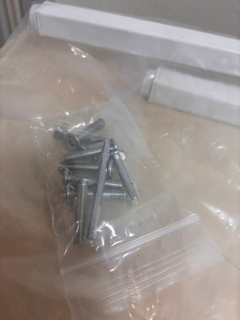 JKプラン 昇降式テーブル KKS-0025-WHNA ホワイト×ナチュラル