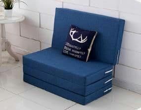 スポンジ折り畳みマットレス床昼寝マットオフィス一人昼休憩マット怠惰人畳学生