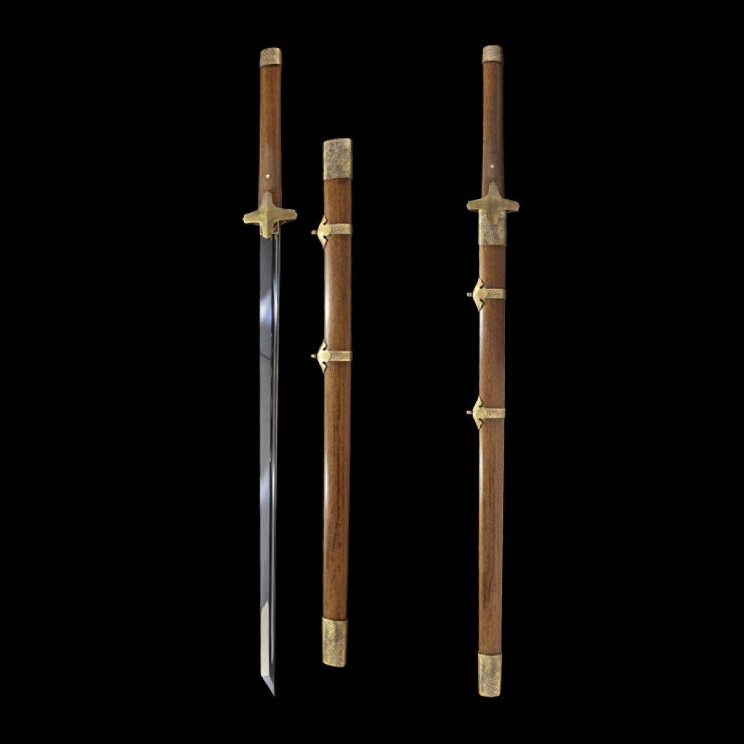 元朝刀 模造刀 居合刀 武士道 武具 漢剣 唐刀 龍泉剣 手鍛造打 - メルカリ