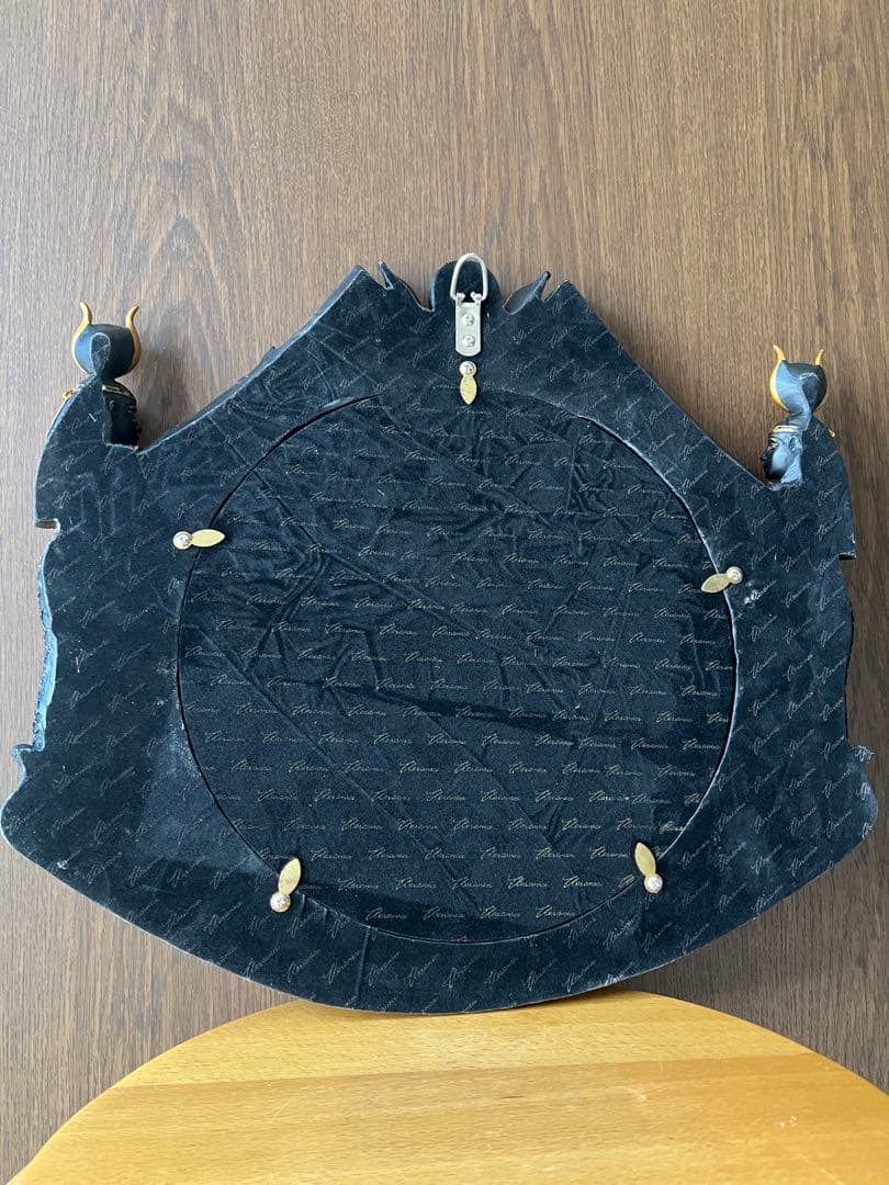 未使用 鏡 エジプト 壁掛け インテリア ビンテージ イシス アヌビス神