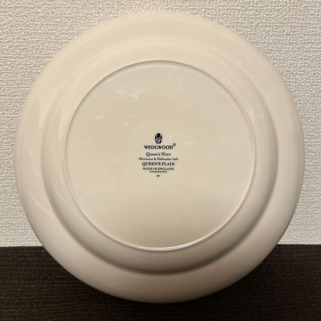 ウェッジウッド　クイーンズプレーン　ディナープレート　26cm