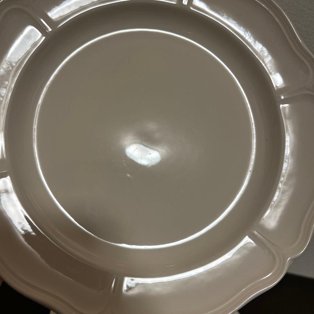 ウェッジウッド　クイーンズプレーン　ディナープレート　26cm