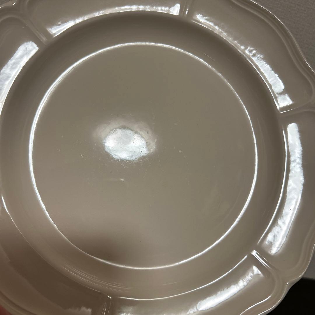 ウェッジウッド　クイーンズプレーン　ディナープレート　26cm