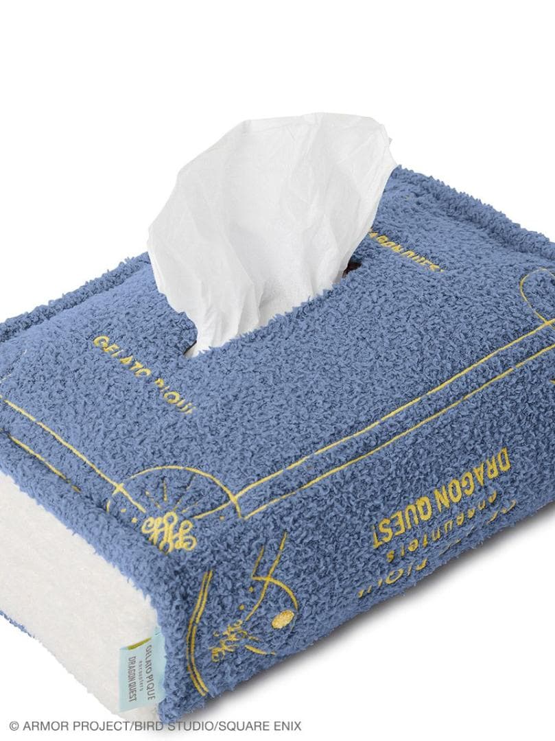 ドラゴンクエスト×ジェラートピケ　冒険の書　ティッシュケース　ドラクエ