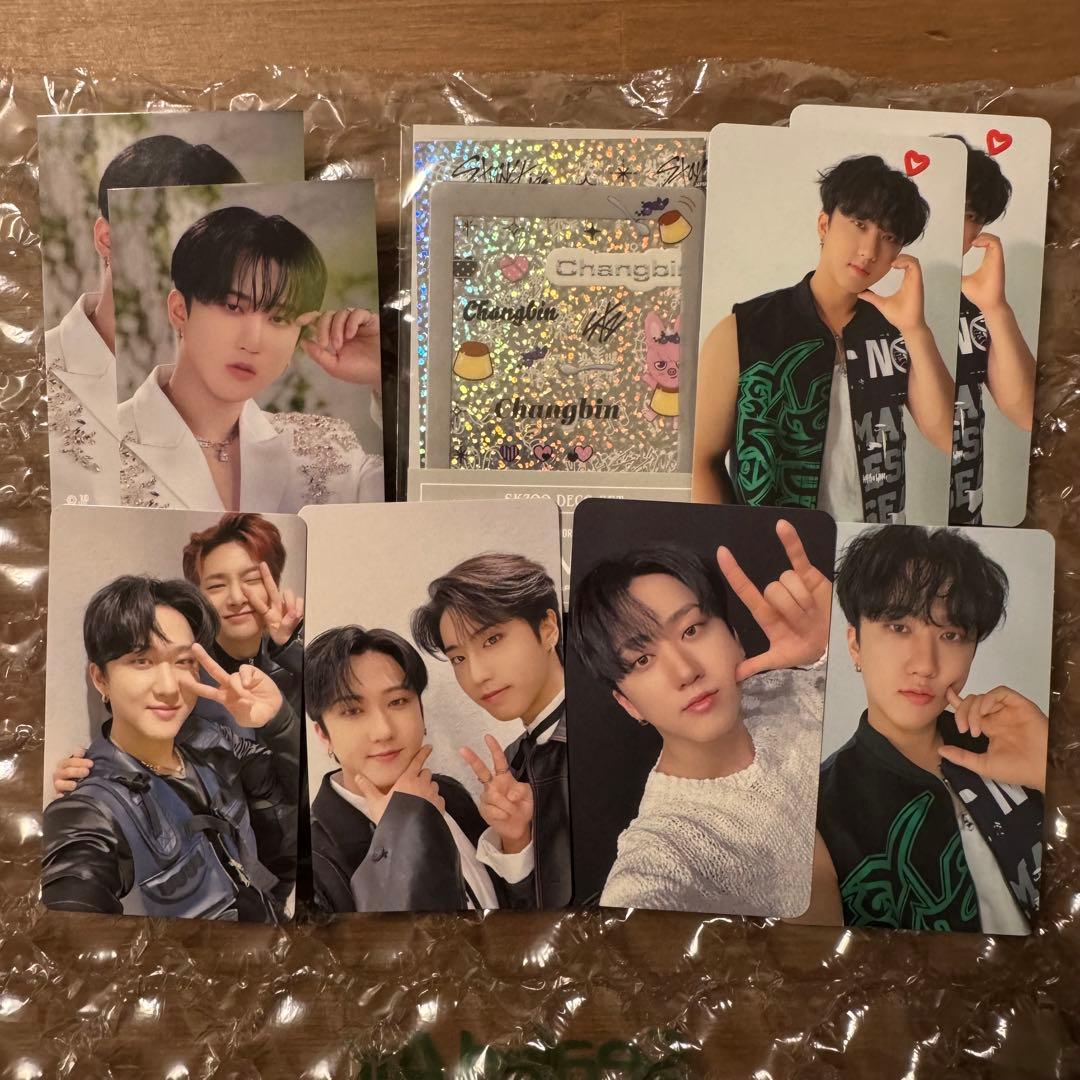 StrayKids スキズ チャンビン トレカ ラントレ ステッカー 公式のみ