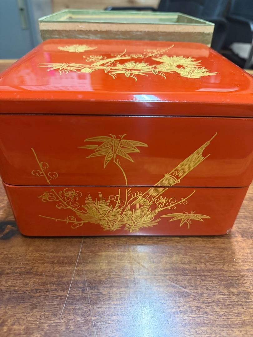 最高級 重箱 2段 巨匠職人 美しい 凄い綺麗デザイン - メルカリ