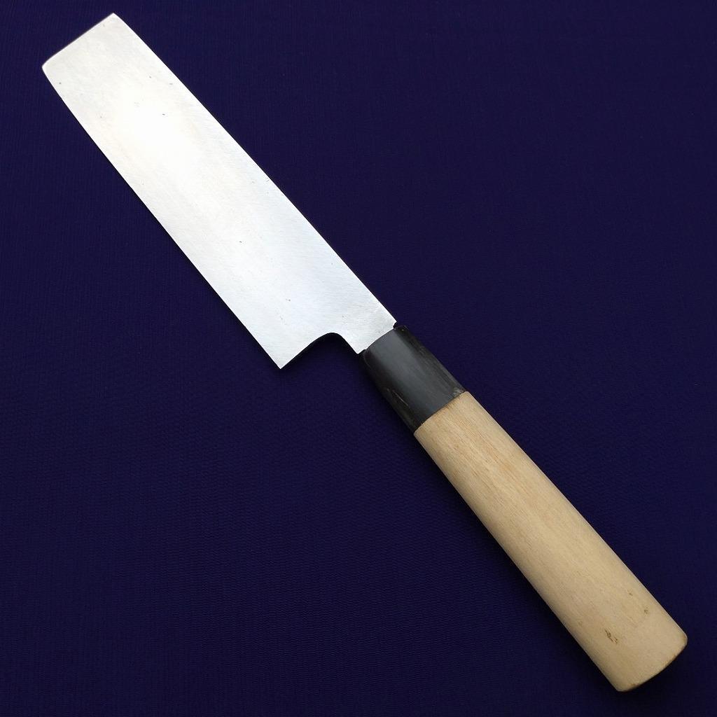 薄刃包丁 源勝秀 刃長約168㎜ 片刃 和包丁 水牛桂 庖丁 刃物 《0254》