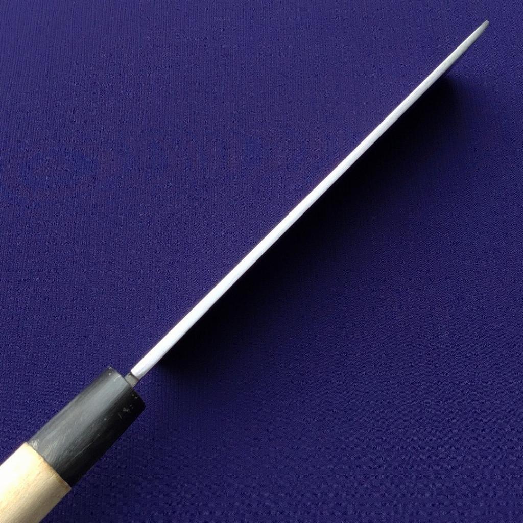 薄刃包丁 源勝秀 刃長約168㎜ 片刃 和包丁 水牛桂 庖丁 刃物 《0254》